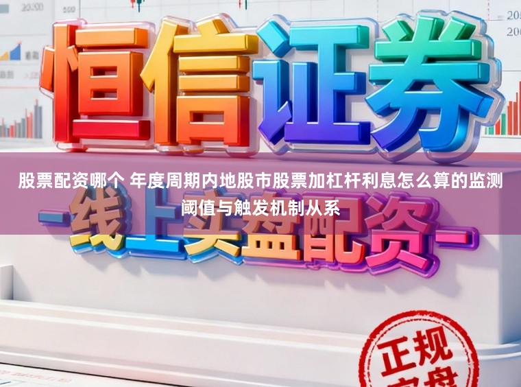 股票配资哪个 年度周期内地股市股票加杠杆利息怎么算的监测阈值与触发机制从系