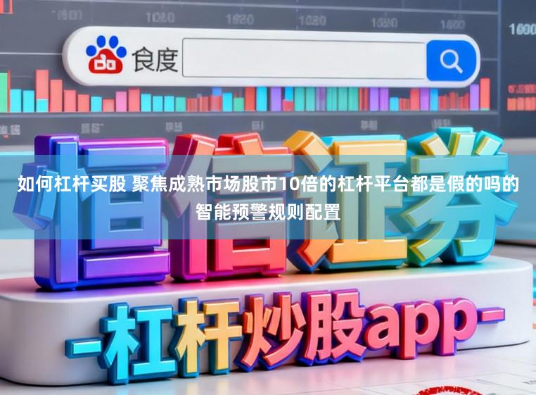 如何杠杆买股 聚焦成熟市场股市10倍的杠杆平台都是假的吗的智能预警规则配置