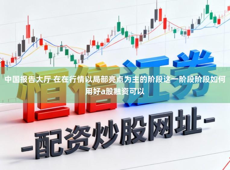 中国报告大厅 在在行情以局部亮点为主的阶段这一阶段阶段如何用好a股融资可以