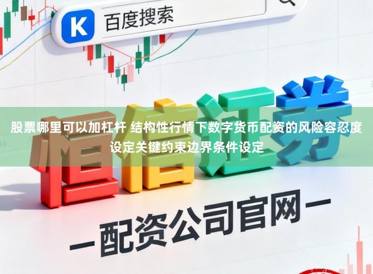 股票哪里可以加杠杆 结构性行情下数字货币配资的风险容忍度设定关键约束边界条件设定