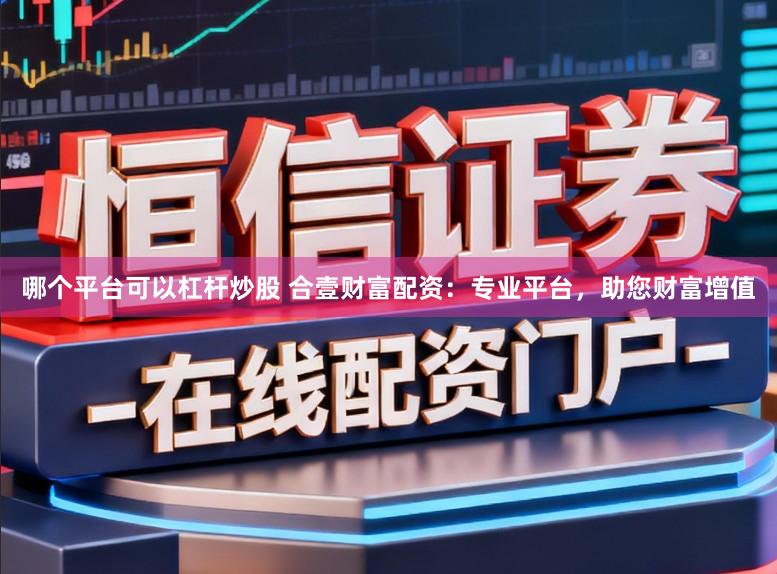 哪个平台可以杠杆炒股 合壹财富配资：专业平台，助您财富增值